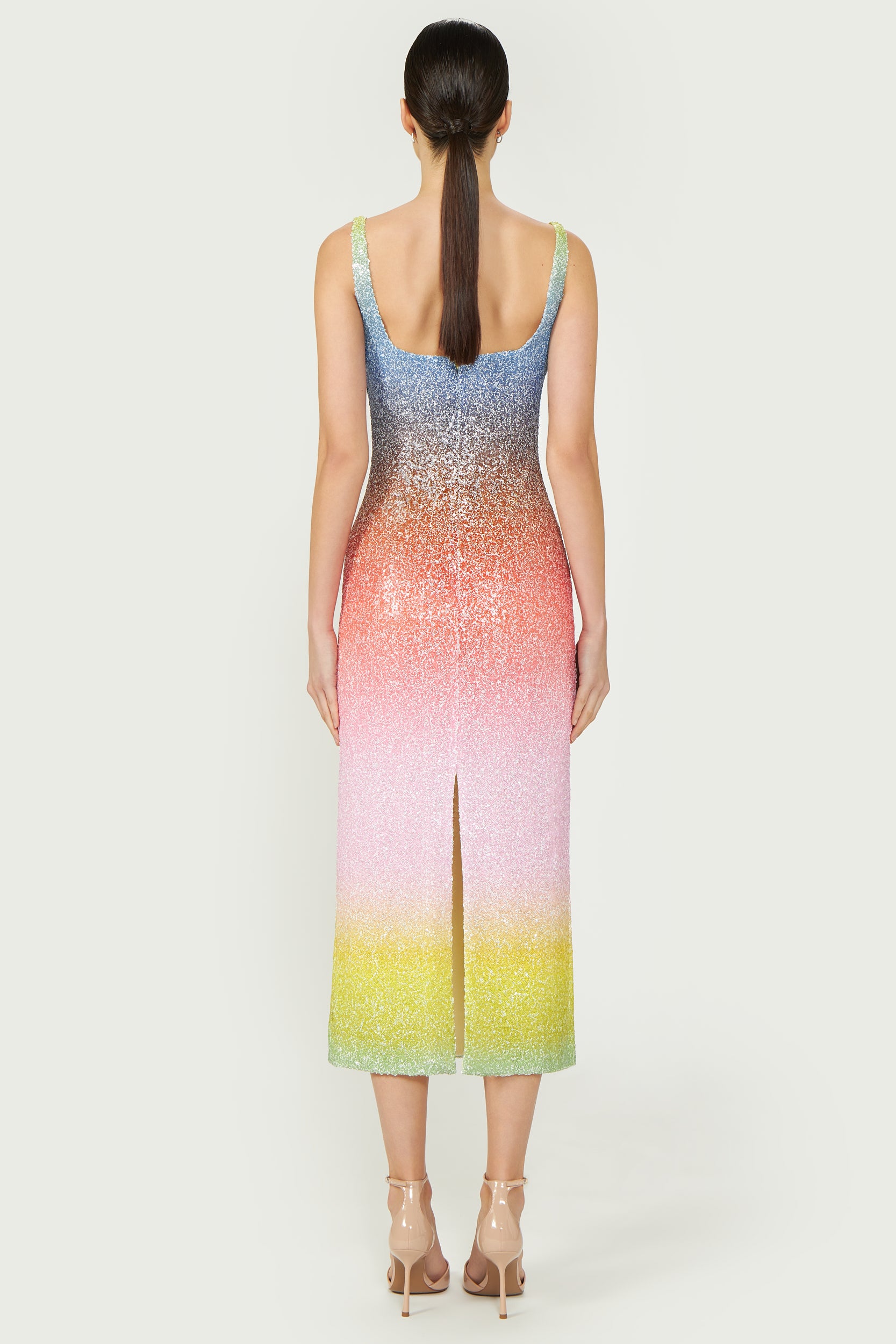 Leela Sequin Midi Dress