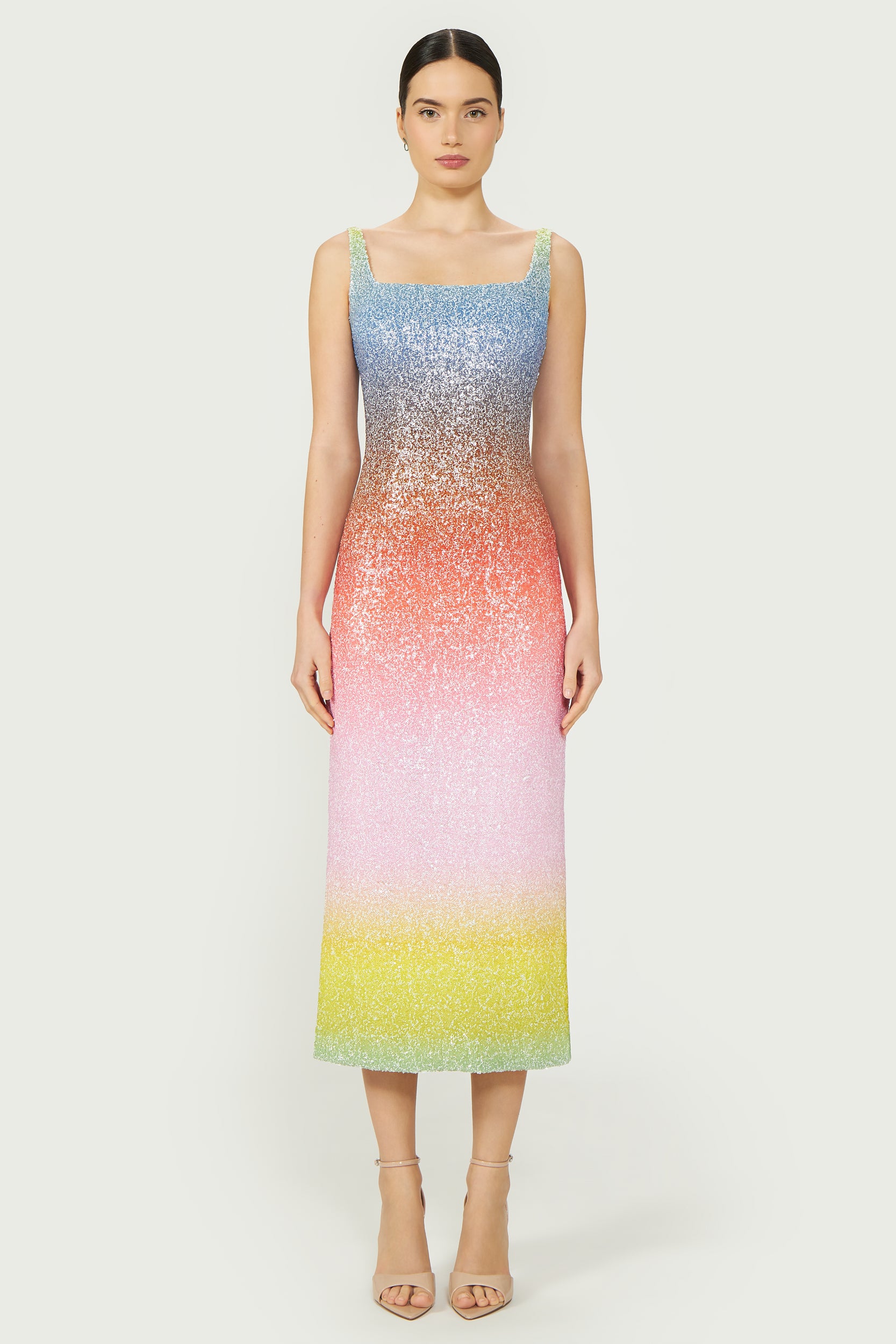 Leela Sequin Midi Dress