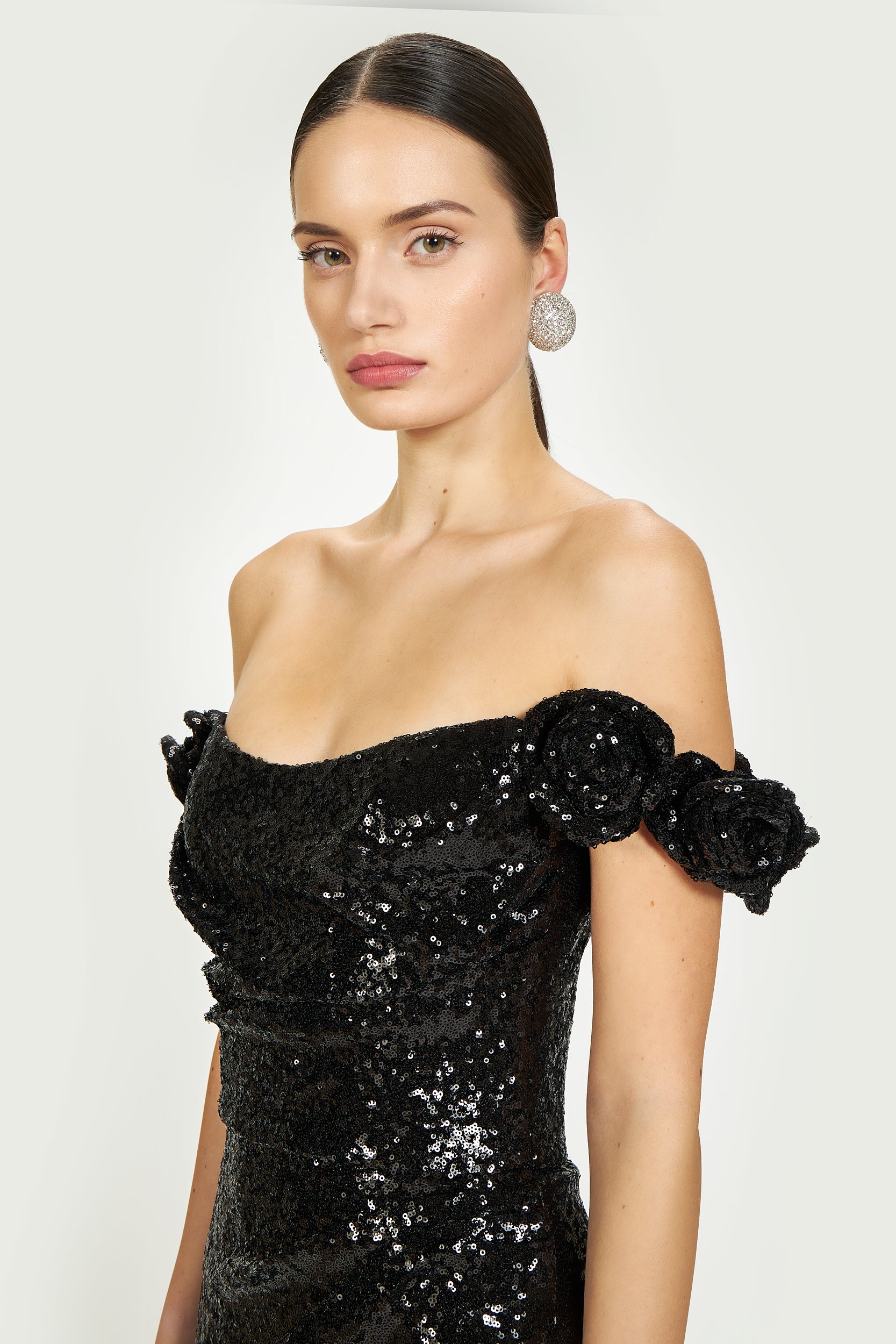 Vespina Sequin Gown