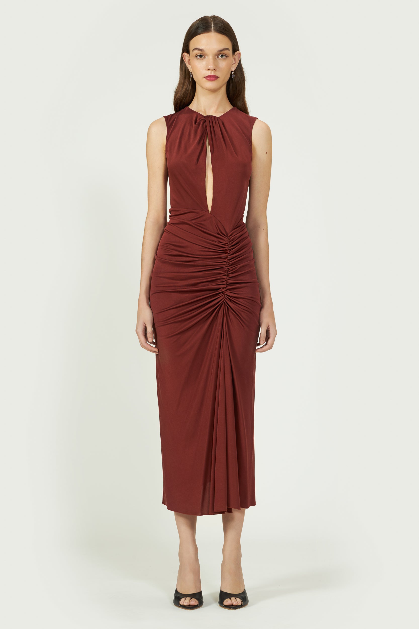 Triss Silk-blend Jersey Dress