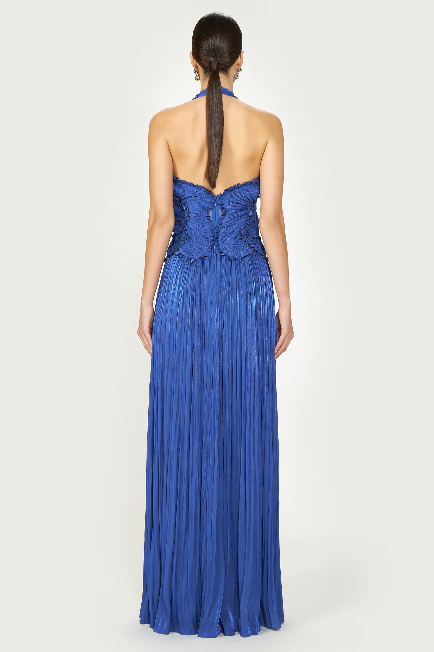 Attina Lurex Georgette Gown