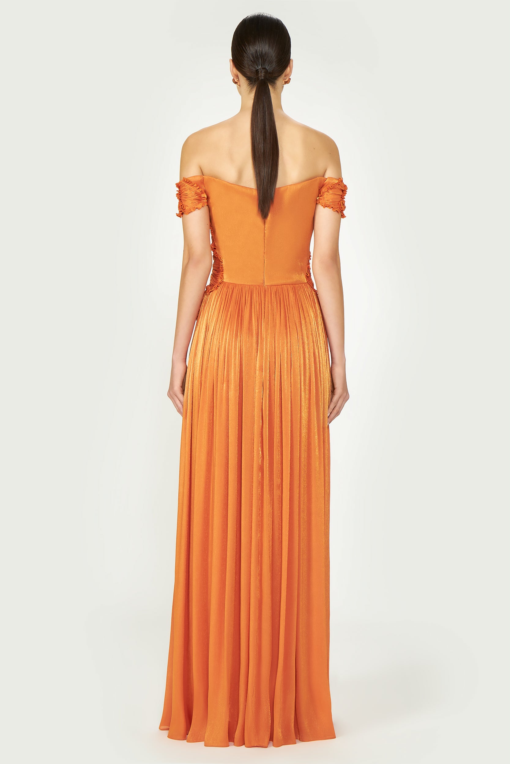 Isla Lurex Georgette Gown