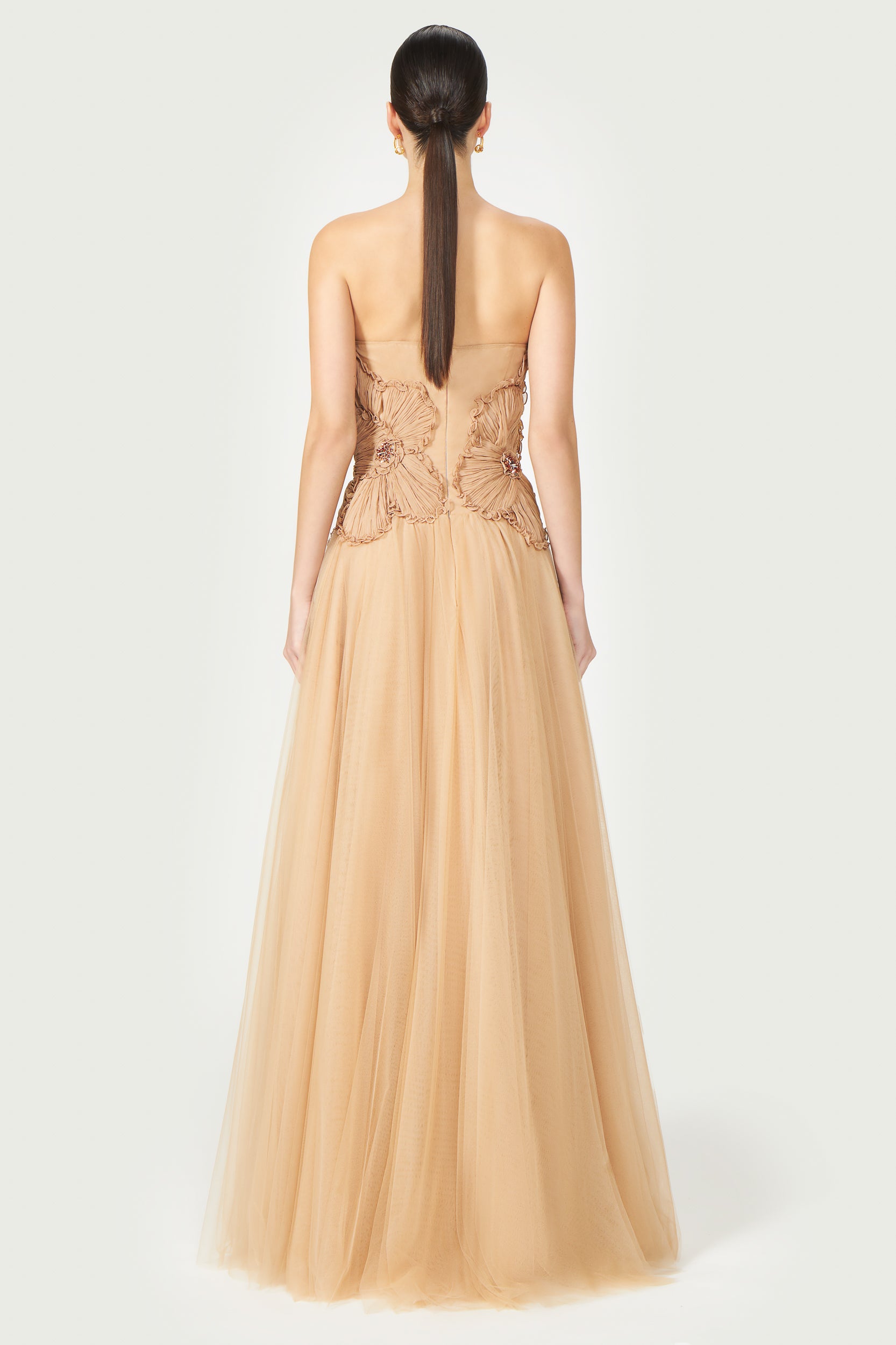 Edra French Tulle Gown