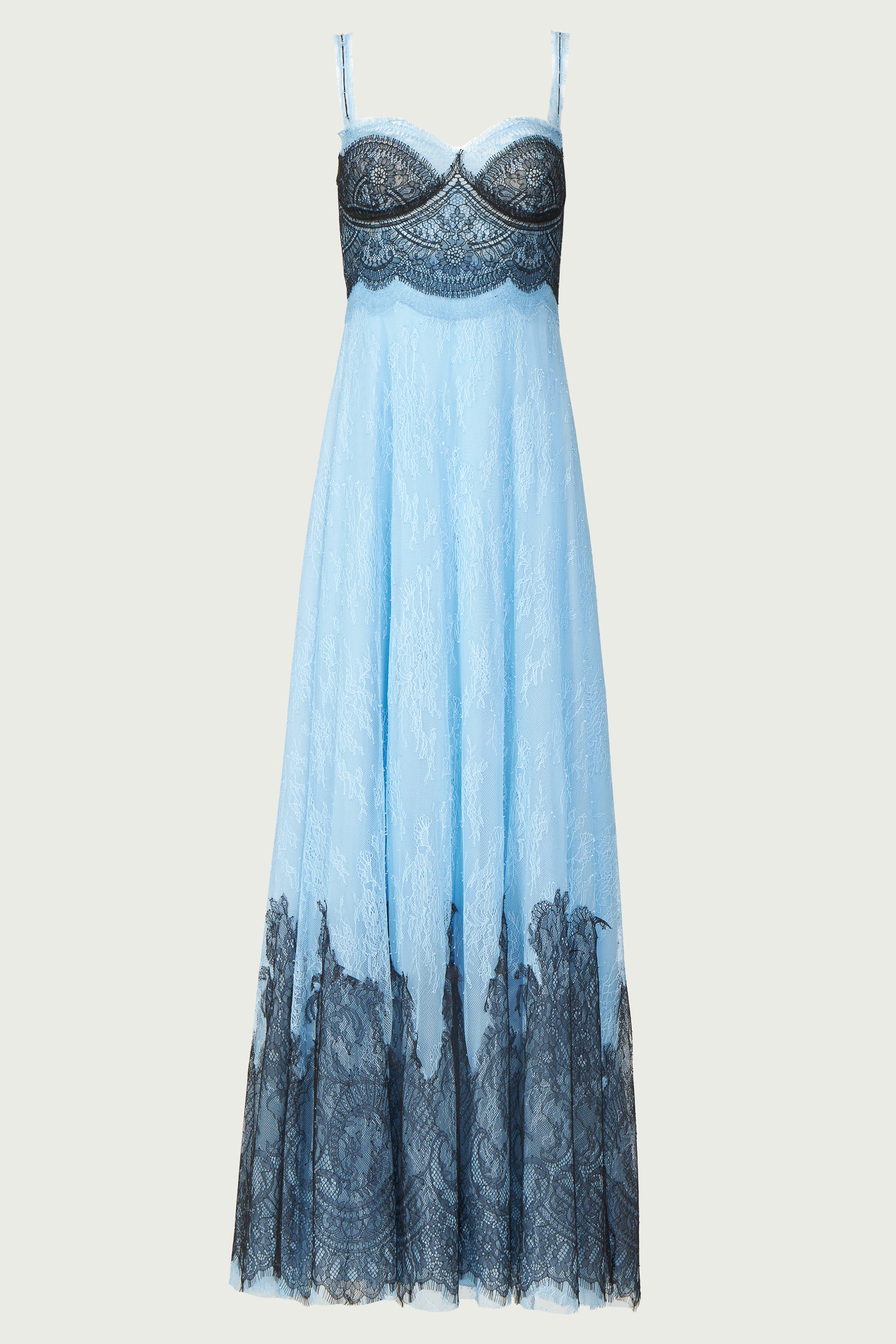 Gallie Chantilly Lace Gown