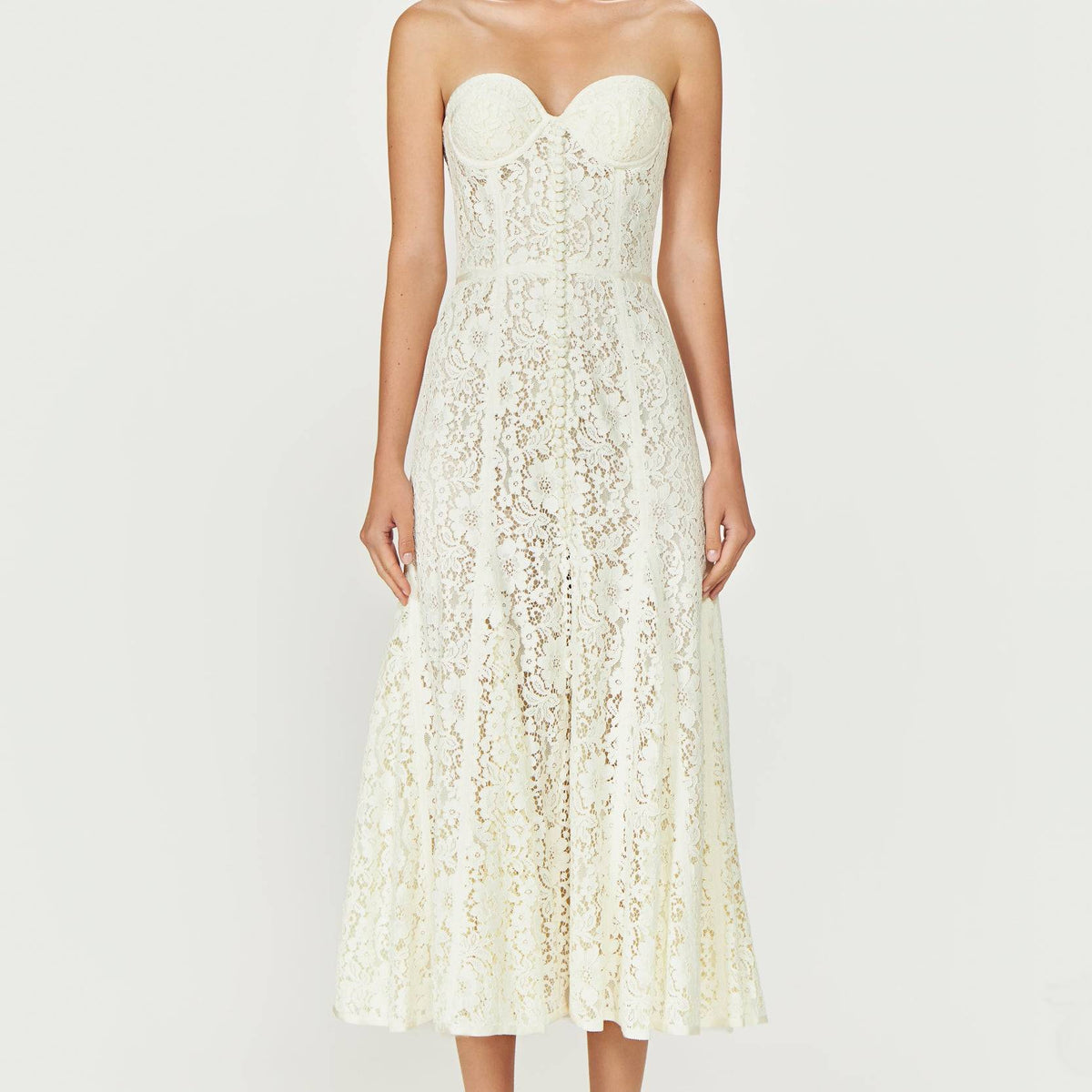 Costarellos - Shara Corded Lace Dress