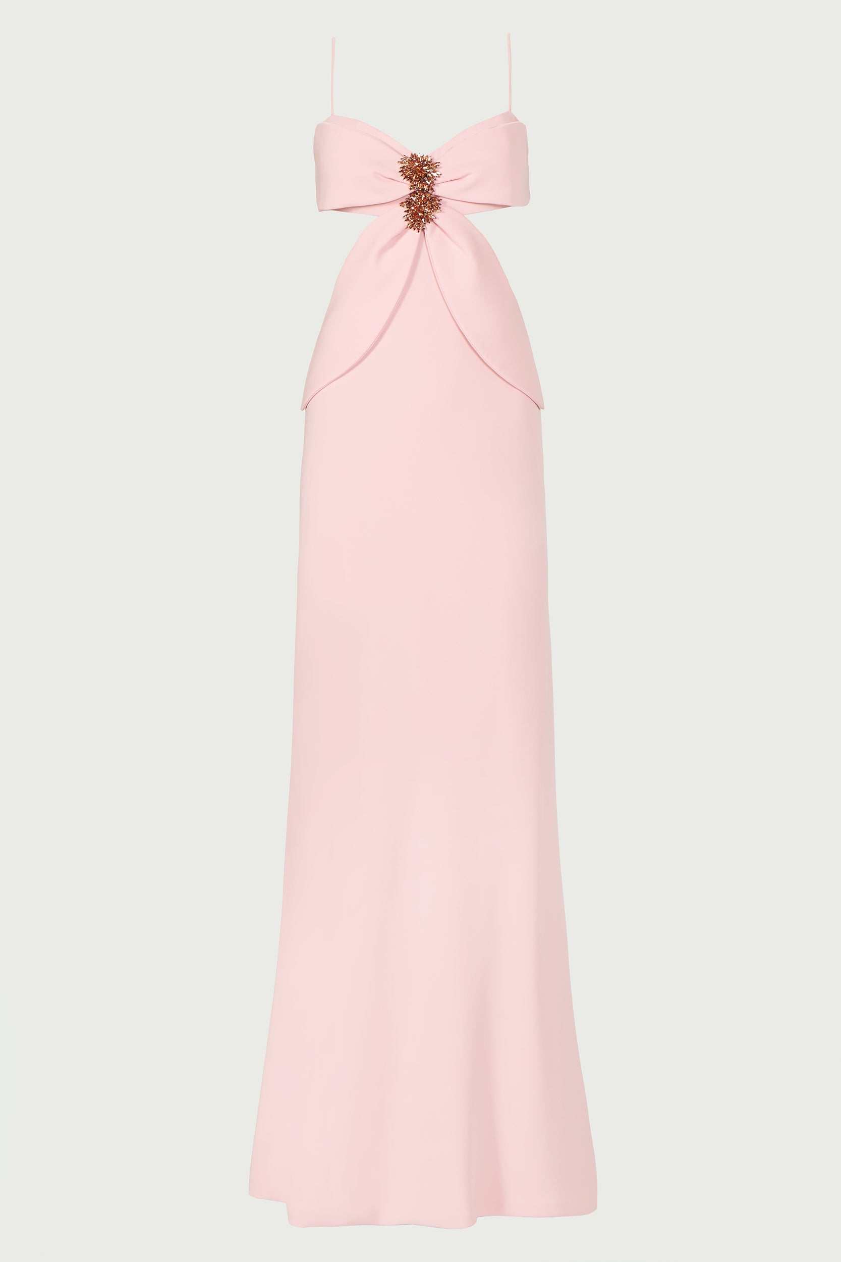 Carice Cutout Crepe Gown