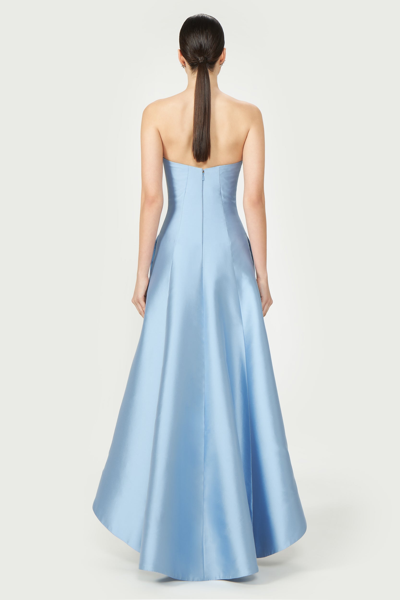 Aurelia Mikado Strapless Gown