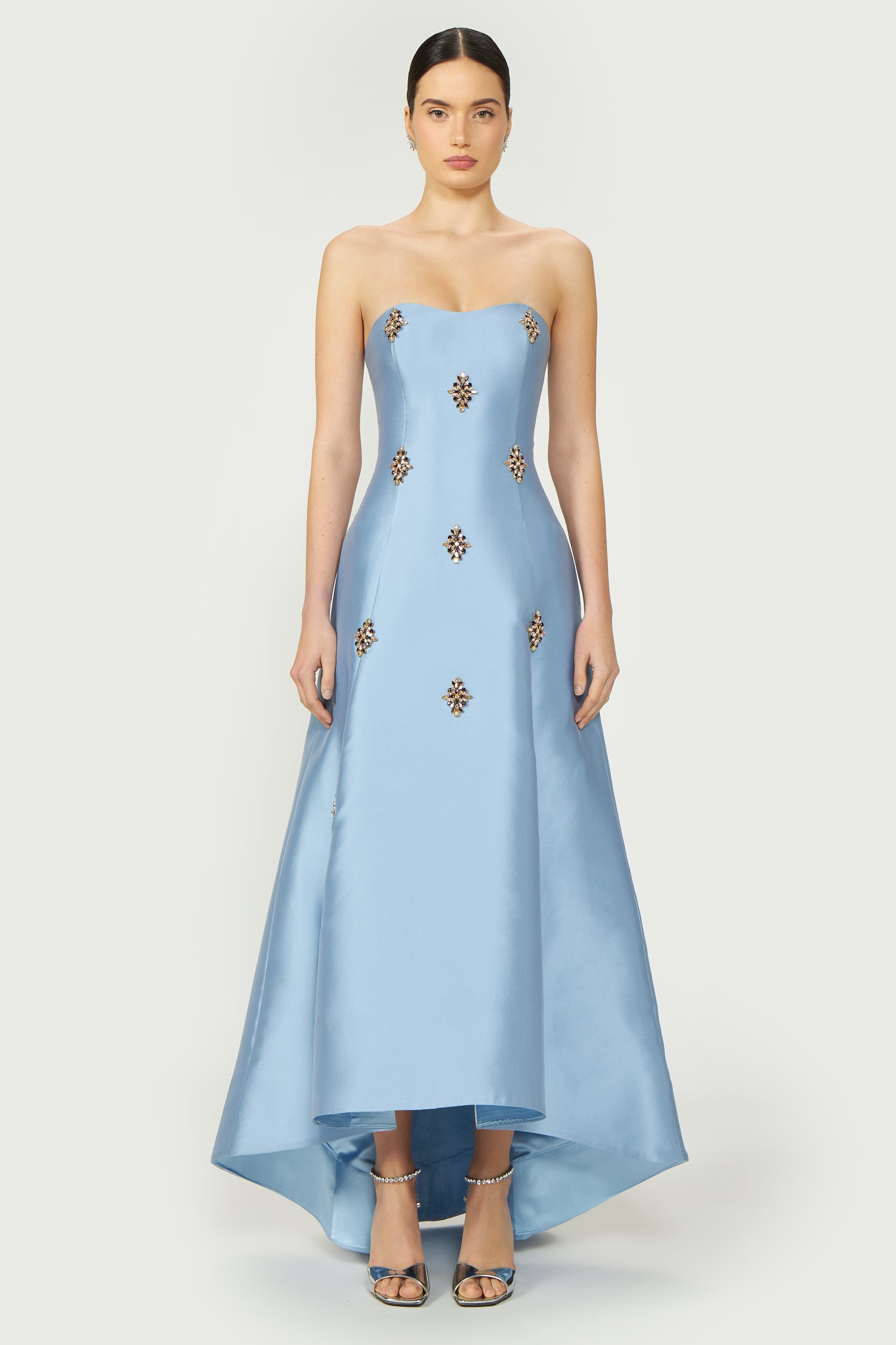 Aurelia Mikado Strapless Gown