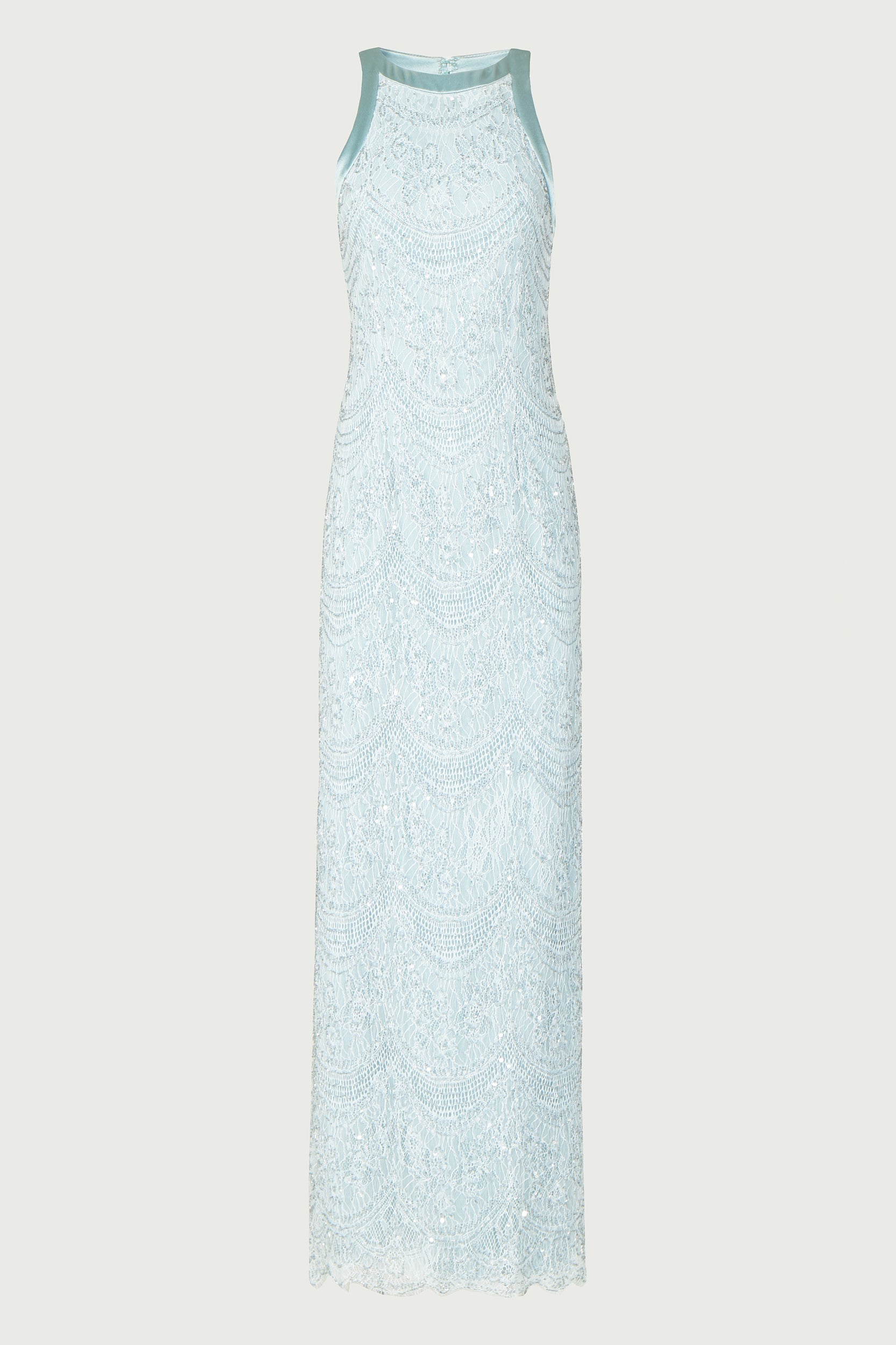 Lenia Beaded French Lace Dress