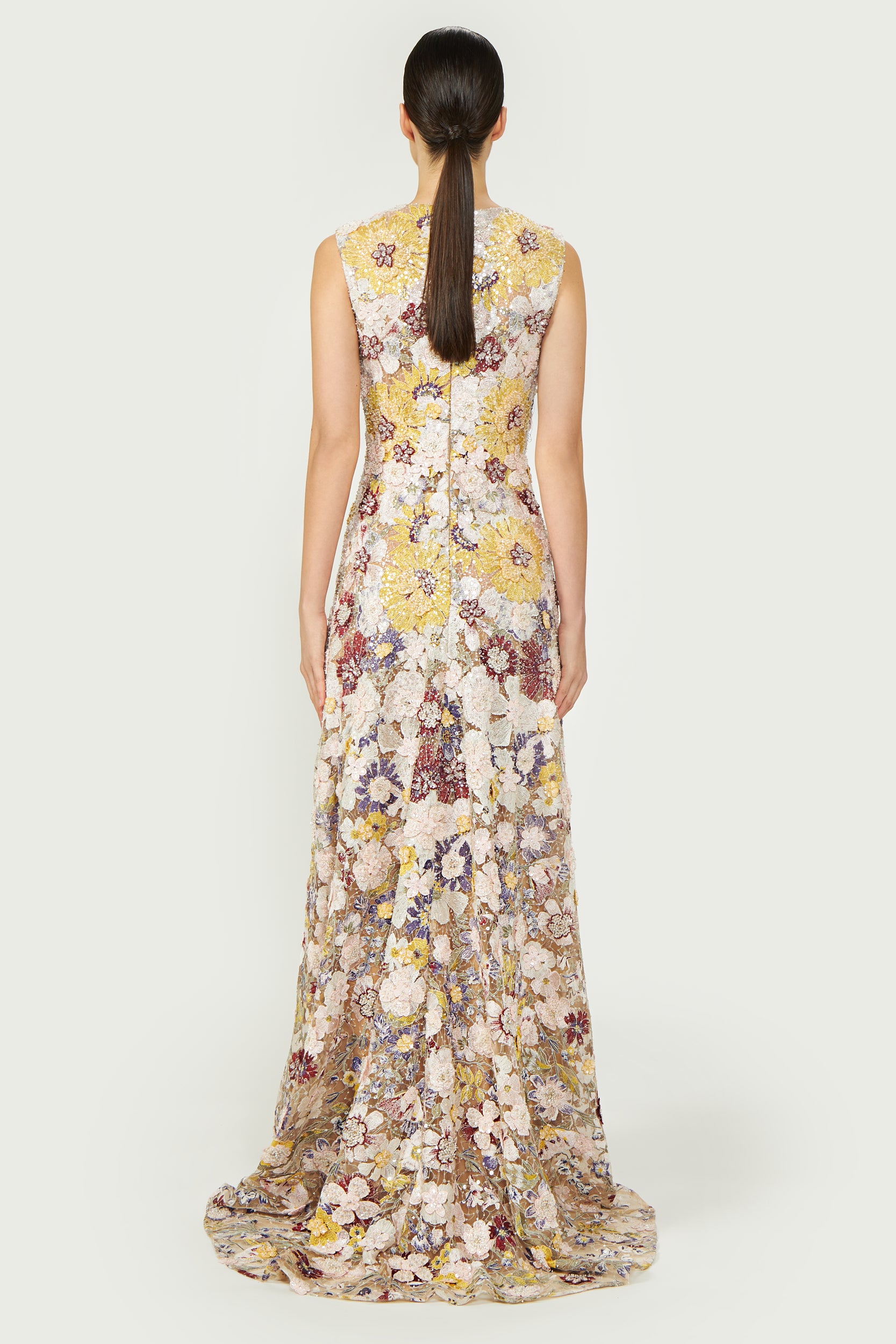 Daphna Embroidered Gown