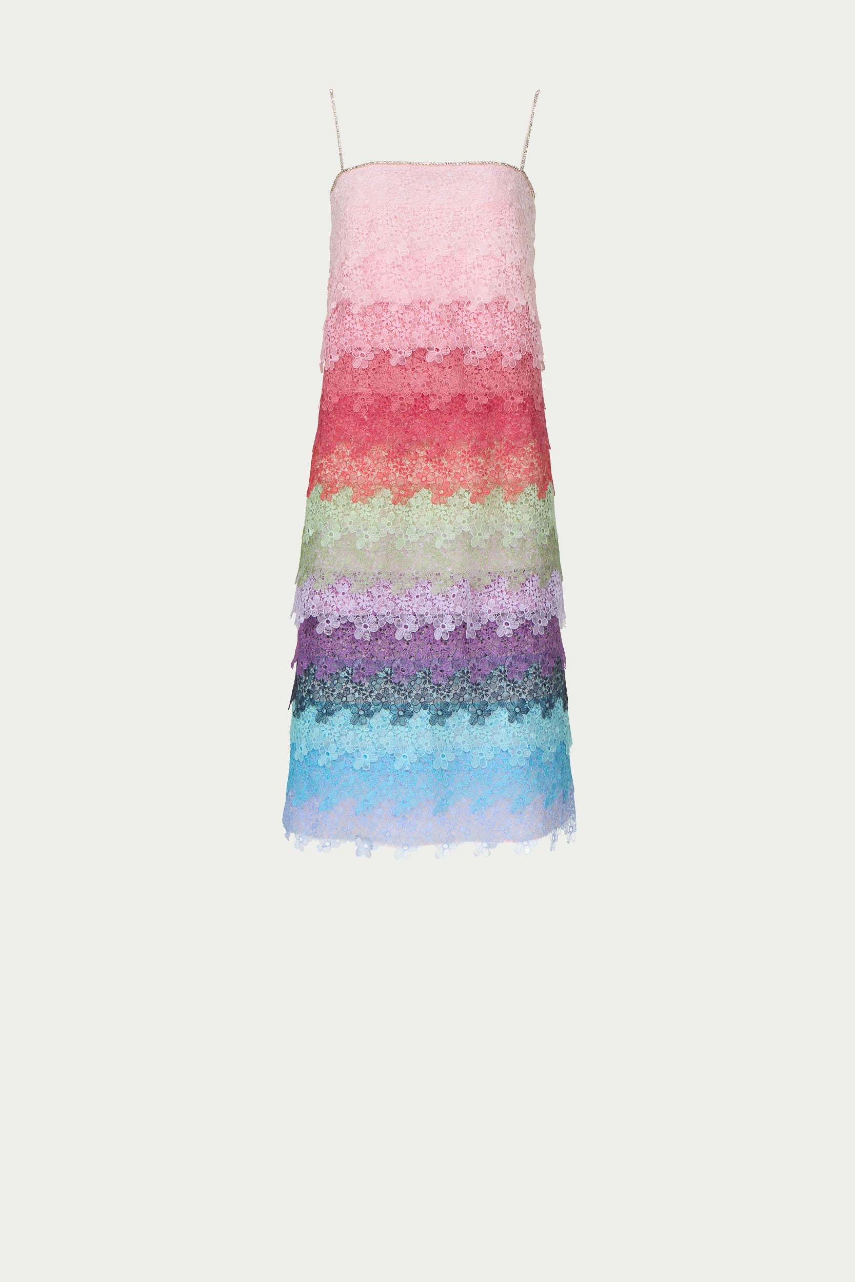 Rinna Lace Ombré Midi Dress