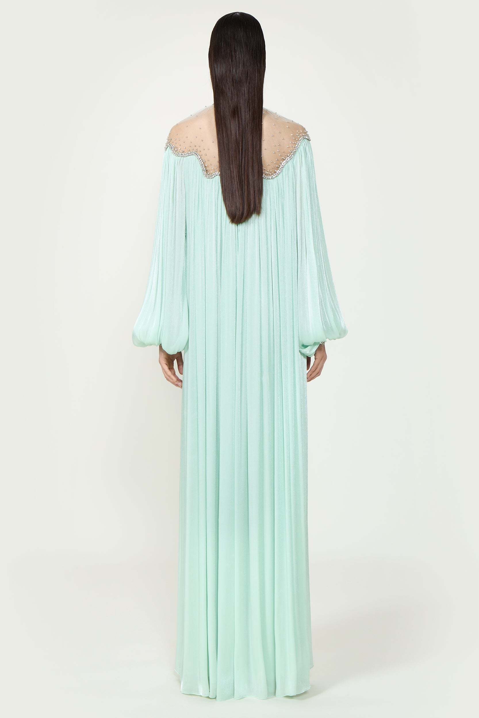 Elline Lurex Georgette Kaftan Gown