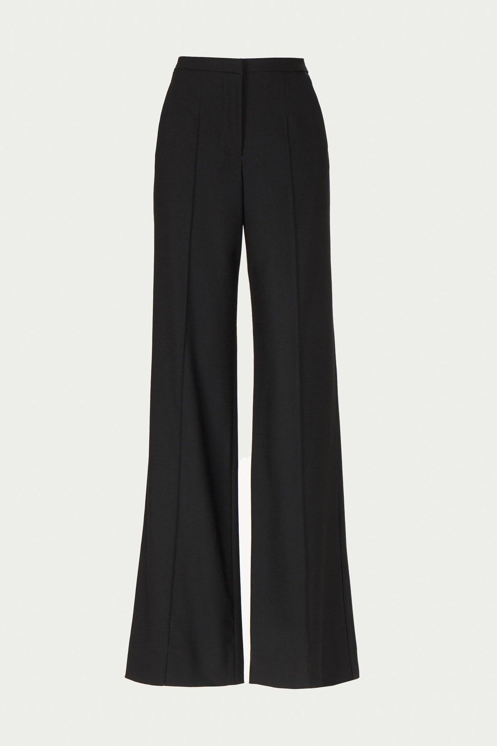 Daline Wool Tailored Wide-Leg Trousers