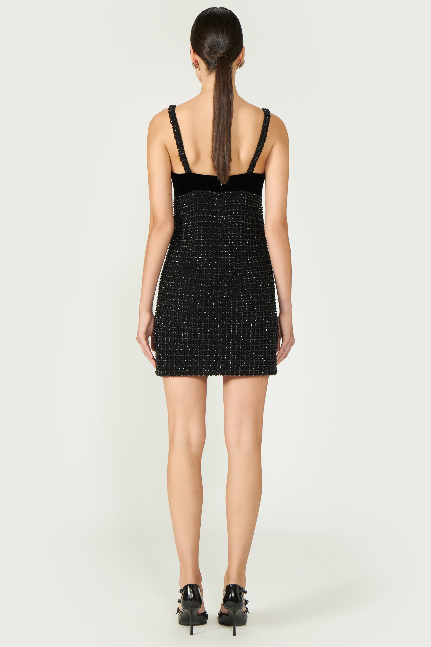 Aphra Beaded Mini Dress