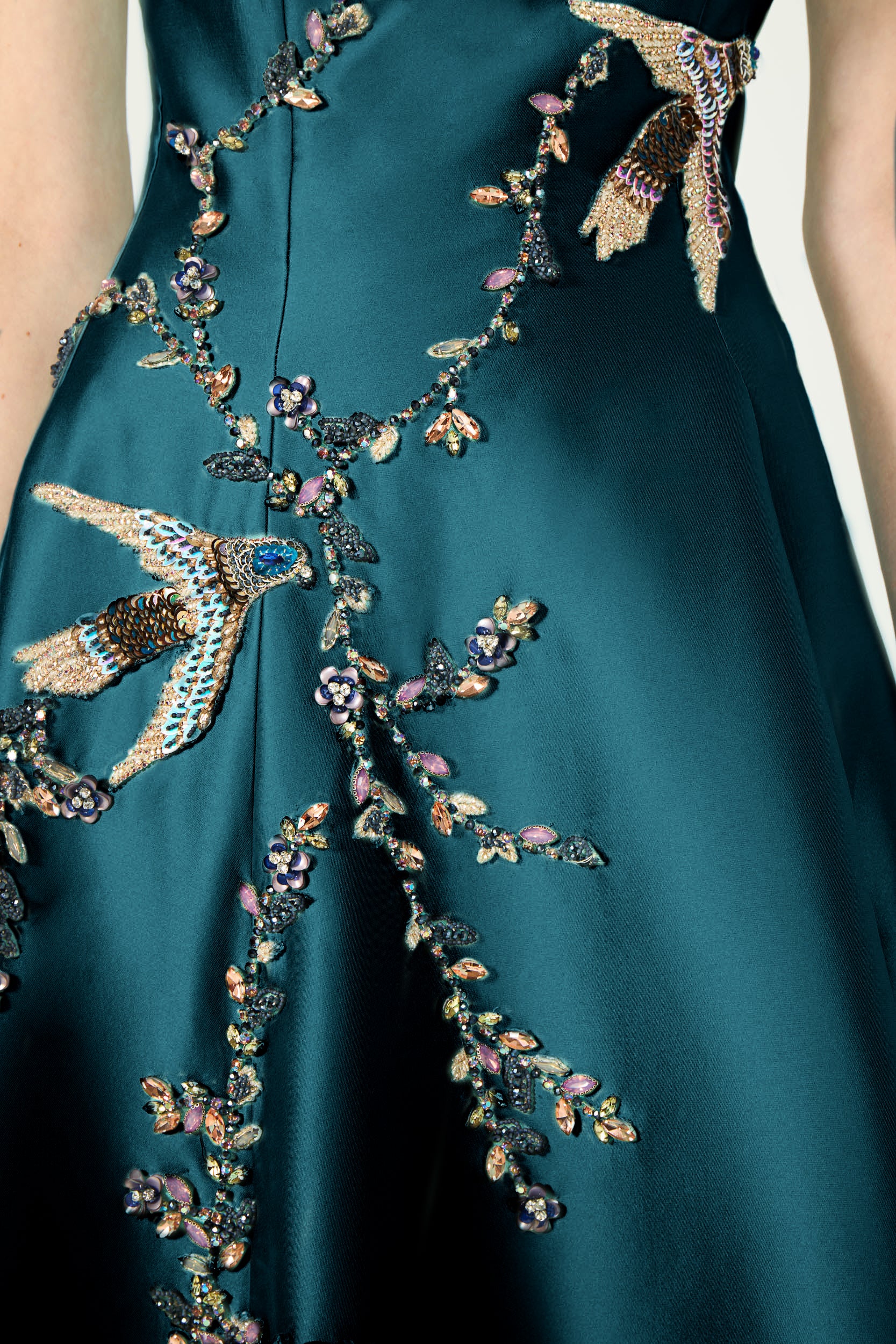 Mavia Mikado Strapless Ball Gown