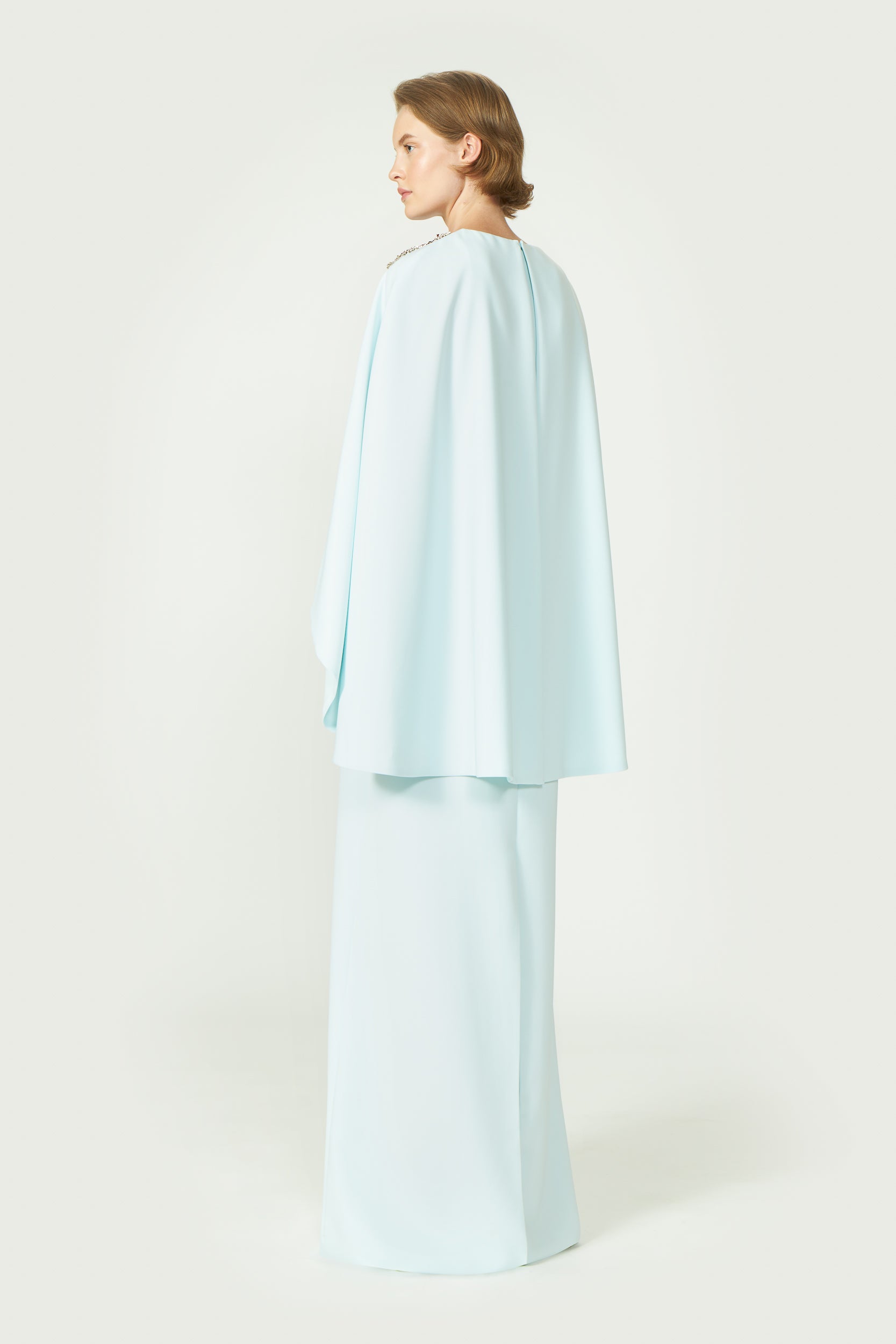 Elin Crepe Kaftan Gown