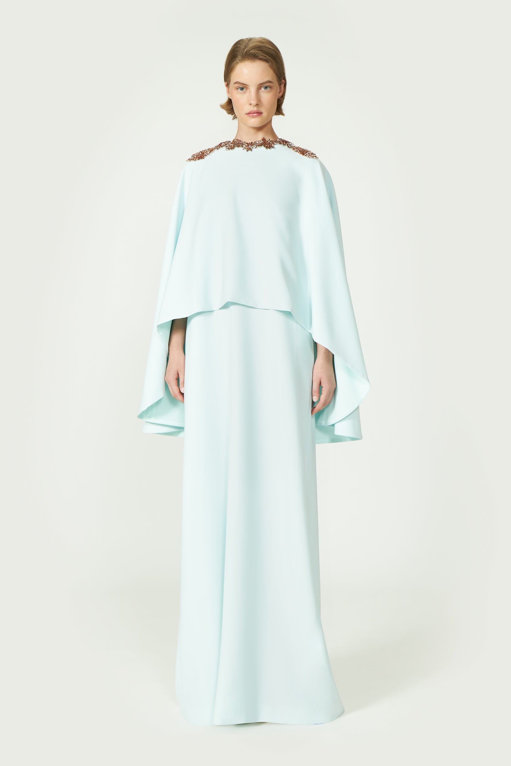 Elin Crepe Kaftan Gown