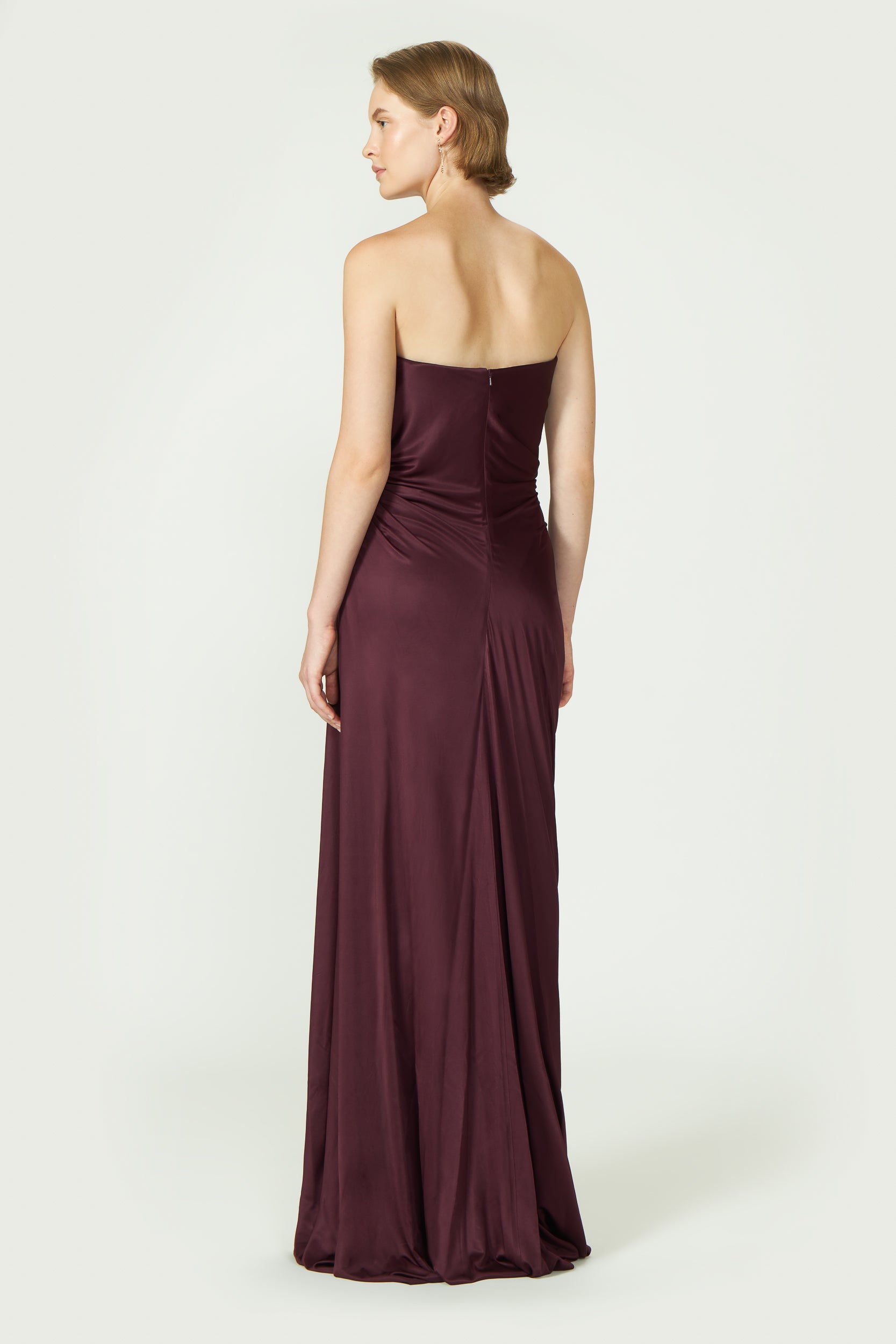 Elettra Jersey Crystal Gown