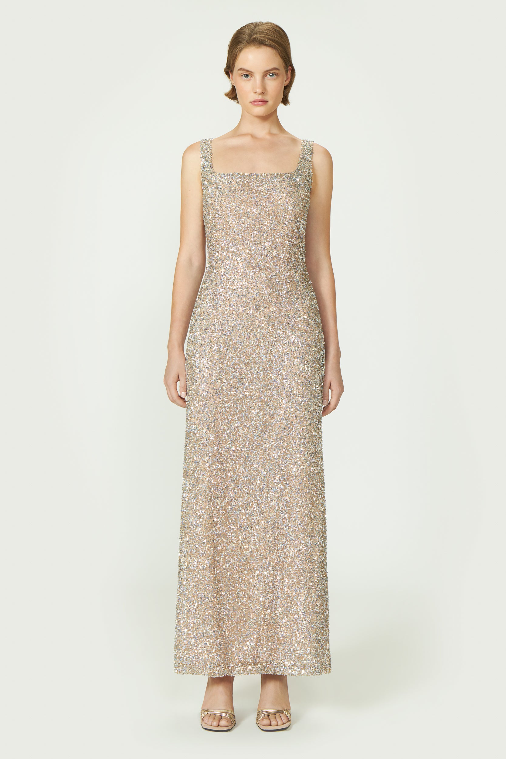 Harper Sequin Column Dress